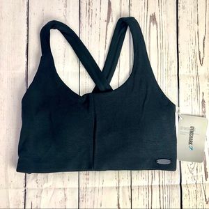 Gymshark Poise Sports Bra Black Size Medium New
